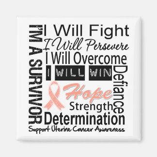 Uterine Cancer Fight Perfar Overcome Win Magnet
