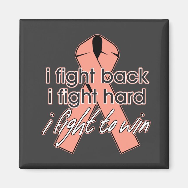 Uterine Cancer jag bekämpar Magnet (Framsidan)