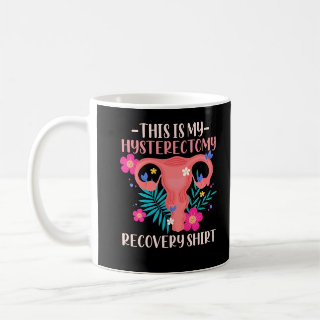Uterus Borttagning av hysterektomi Kaffemugg (Vänster)