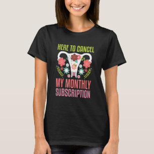 Uterus Borttagning Surgery support Hysterectomy Su T Shirt