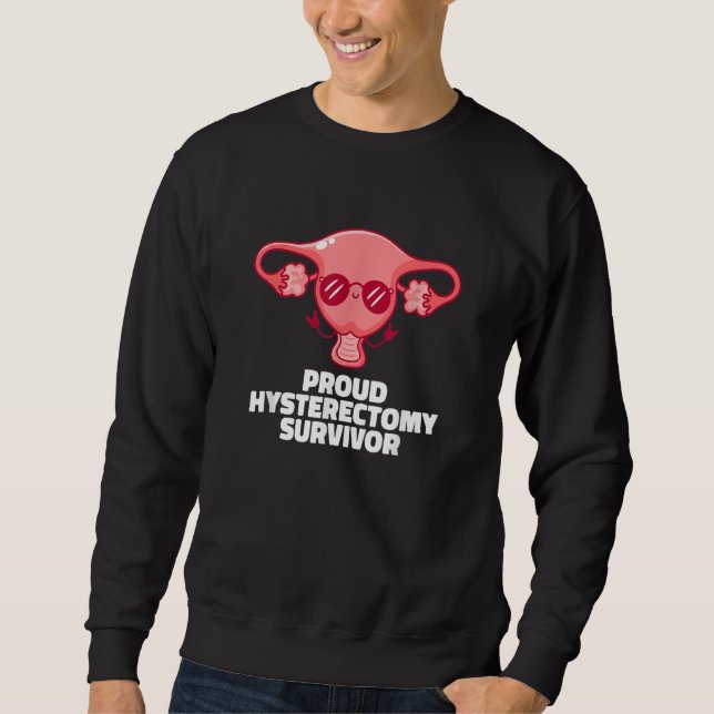 Uterus  Menopause Hysterectomy 1 Lång Ärmad Tröja (Framsida)