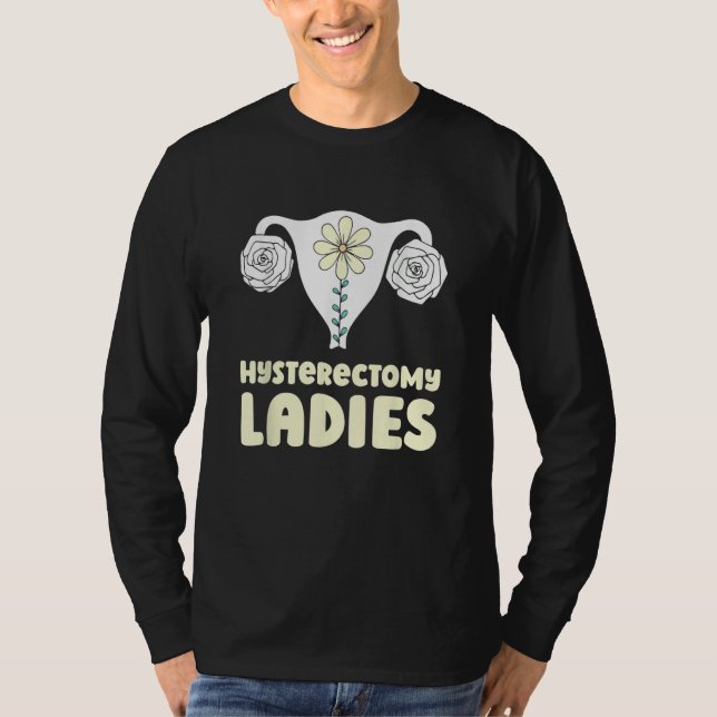 Uterus  Menopause Hysterectomy 2 T Shirt (Framsida)