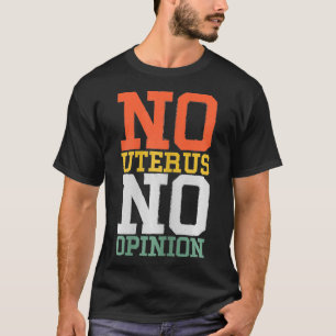 Uterus Uterus Ingen opinionskirurgi Hysterektomi R T Shirt