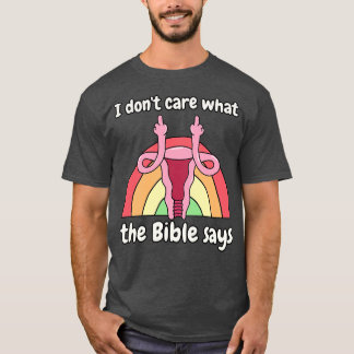 Uterus Womens Högers T Shirt