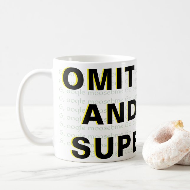 UTESLUT FAKTA$ OCH FEEL SUPERIOR! KAFFEMUGG (Med munk)