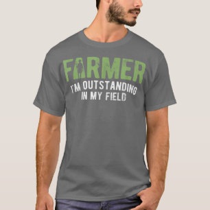 Utestående jordbrukare i mitt Fält T Shirt