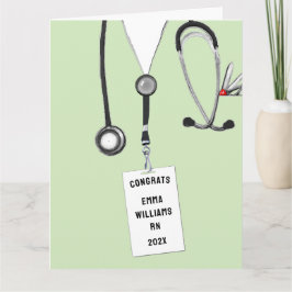 Utexamen från sjuksköterskeutbildning kort