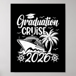 Utexamens kryssningsresa 2026 Semester Utexaminera Poster