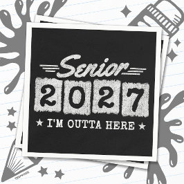 Utexamensår Avgångsklass 2027 Pappersservett