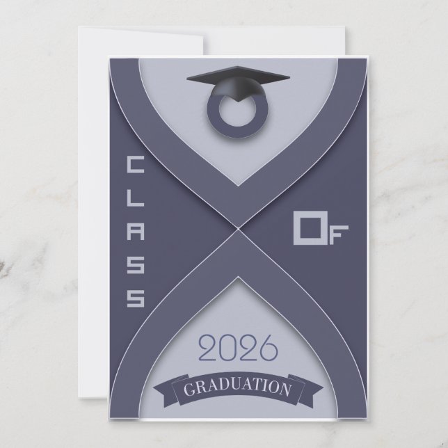 Utexamensinbjudan Klass 2026 Inbjudningar (Framsida)