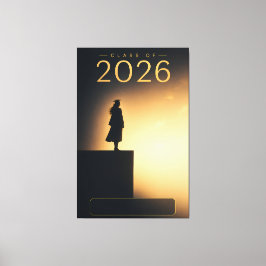Utexaminerad 2026 Future Horizon Design Canvastryck