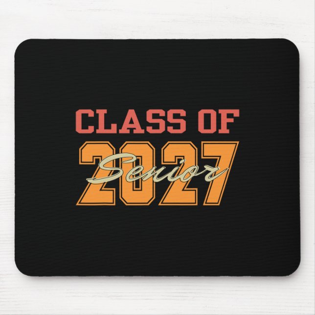 Utexaminerad 2027 Student Kolla In Till Skolan 202 Musmatta (Framsidan)