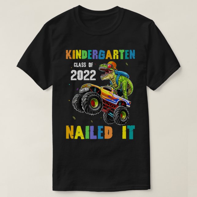 Utexaminerad Förskoleklass 2022 Fick Det Att Funge T Shirt (Design framsida)