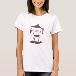 Utexaminerad Och Kaffeinerad T Shirt
