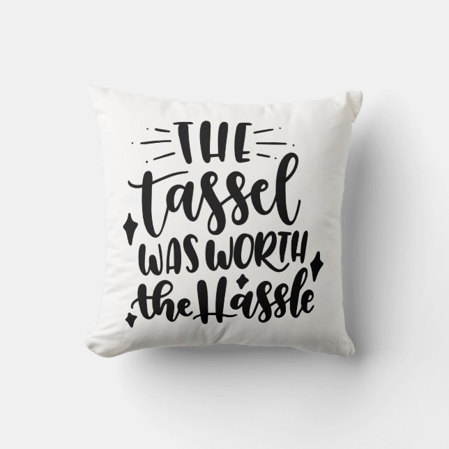 Utexaminerings kastkudde kudde (Framsida)