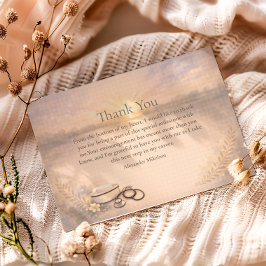 Utexamineringsfirande för Sjuksköterskeprogrammet Tack Kort