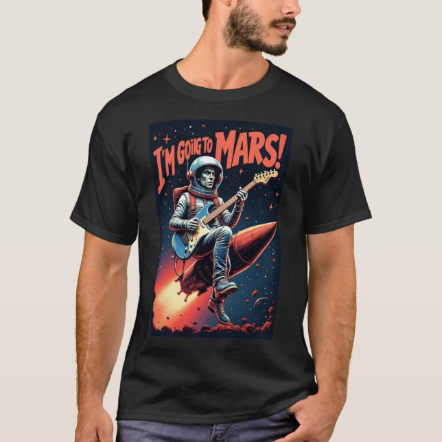 Utexamineringspresenter Grafisk design Jag ska til T Shirt (Framsida)