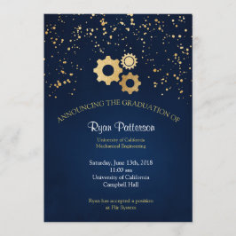 Utexlingsmeddelande för maskinteknik inbjudningar