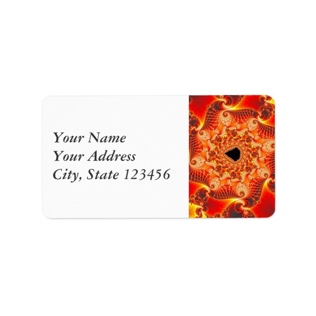 Utfall Adressetikett (Framsidan)