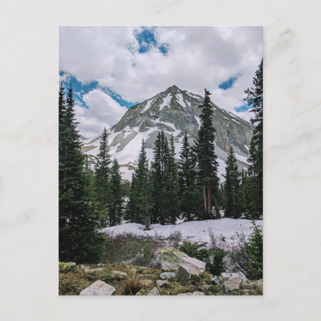 Utfällt smör, färgämne vykort (Framsida)