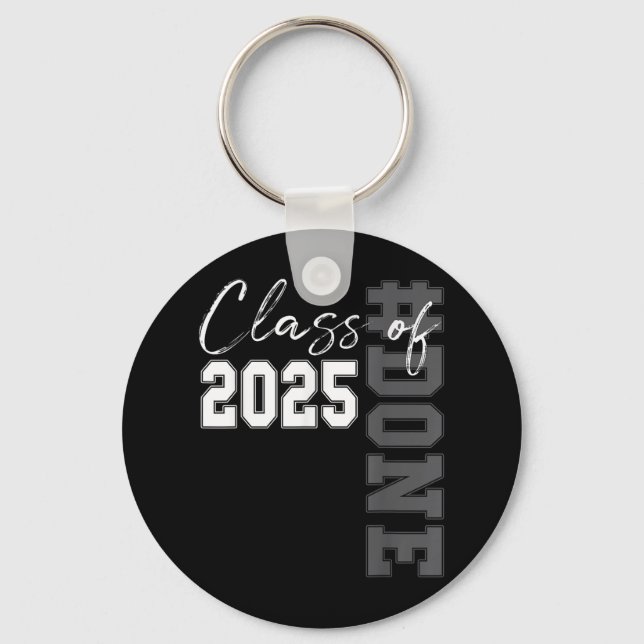 Utfärdad i Bryssel 2025 Student funny 2025 Student Nyckelring (Framsida)