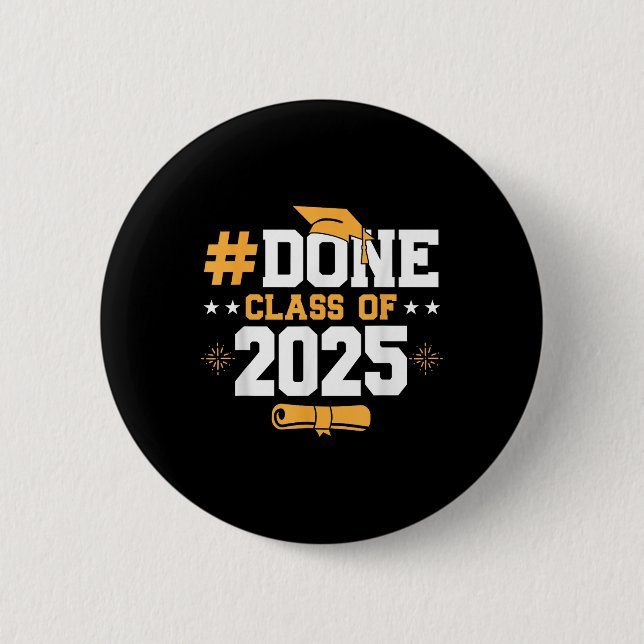 Utfärdad i Kl 2025 Studenten Student, hög säkerhet Knapp (Framsida)