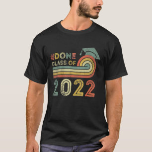 Utfärdad i klass 2022 Studenten för hennes Grad Se T Shirt