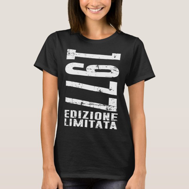 utfärdandeår 1977 2 t shirt (Framsida)