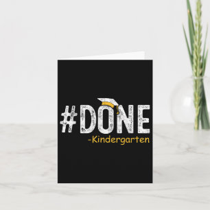 Utfärdat i Kindergarten Studenten 2025 Gifts Teach Kort