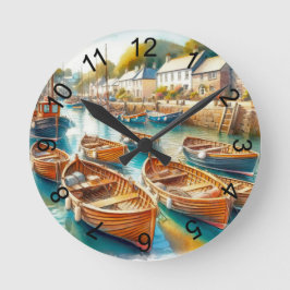 Utfärdat i rund klocka