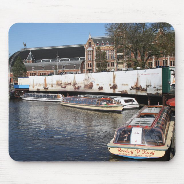 Utfärdfartyg i Amsterdam Musmatta (Framsidan)