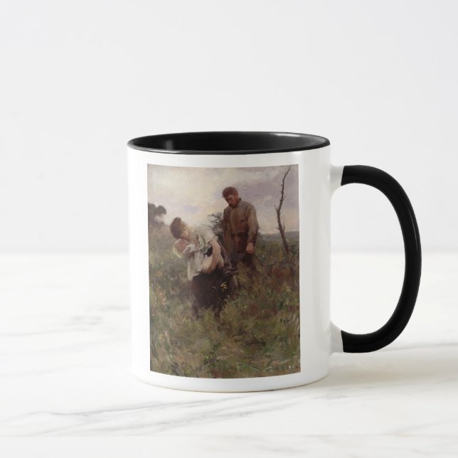 Utflyttning 1893 mugg (Höger)