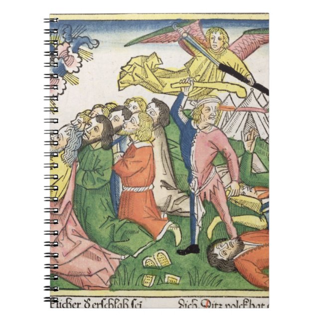 Utflyttning 32 15-23 Moses som bryter Anteckningsbok Med Spiral (Framsidan)