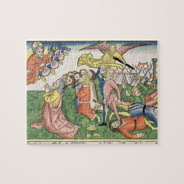 Utflyttning 32 15-23 Moses som bryter Pussel (Horisontell)