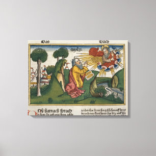 Utflyttning 34 1-10 Moses mottar Canvastryck