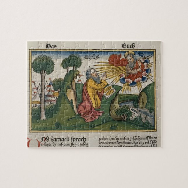 Utflyttning 34 1-10 Moses mottar Pussel (Horisontell)