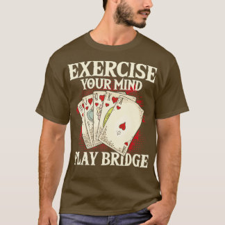 Utför ditt minituppspelningskort för Bridge Player T Shirt