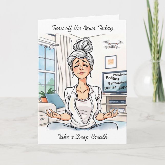 Utför lite självvård | Yoga Dam Kort (Framsida)