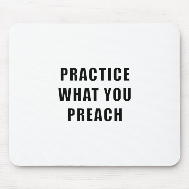 Utför vad du lär dig musmatta (Framsidan)