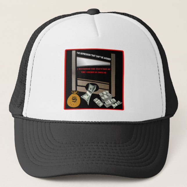 Utförande av amerikandollarhatten truckerkeps (Framsida)