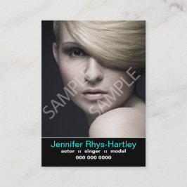 Utförare - återuppta och skicka hörsel visitkort