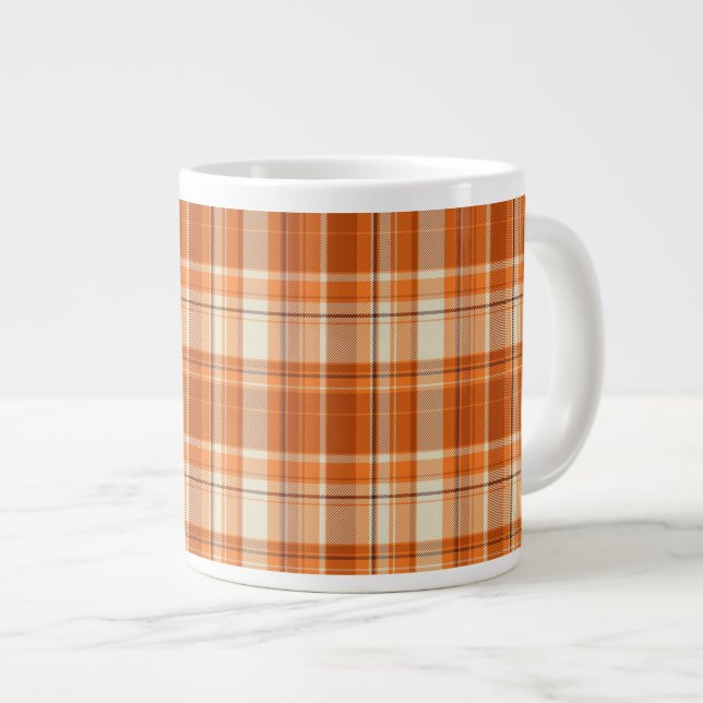Utförd Orange Jumbo Mugg (Framsida höger)