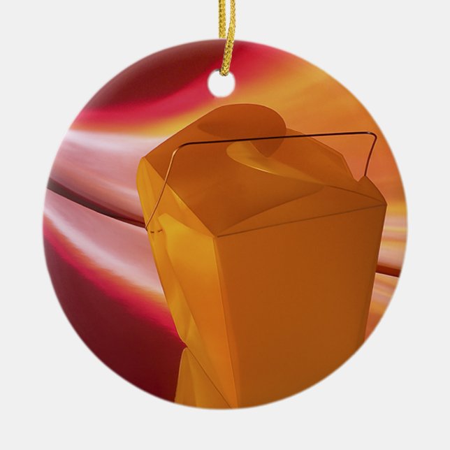 Utförda reflektioner julgransprydnad keramik (Framsidan)