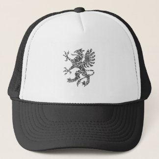 Utförlig Heraldry Griffin för Vuxnor till Färg Keps