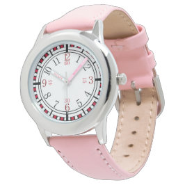 Utförlig klocka ansikte i olika färg