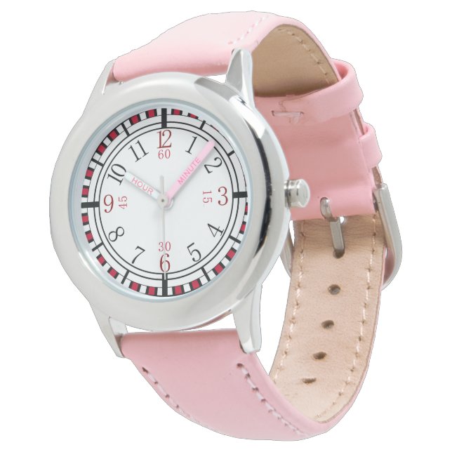 Utförlig klocka ansikte i olika färg (Vinklad)