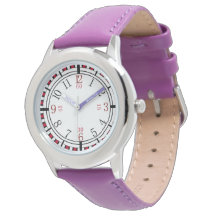 Utförlig klocka ansikte i olika färg