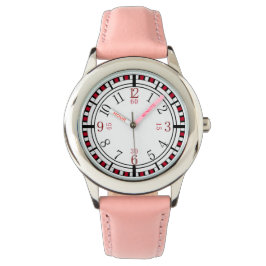 Utförlig klocka ansikte i olika färg