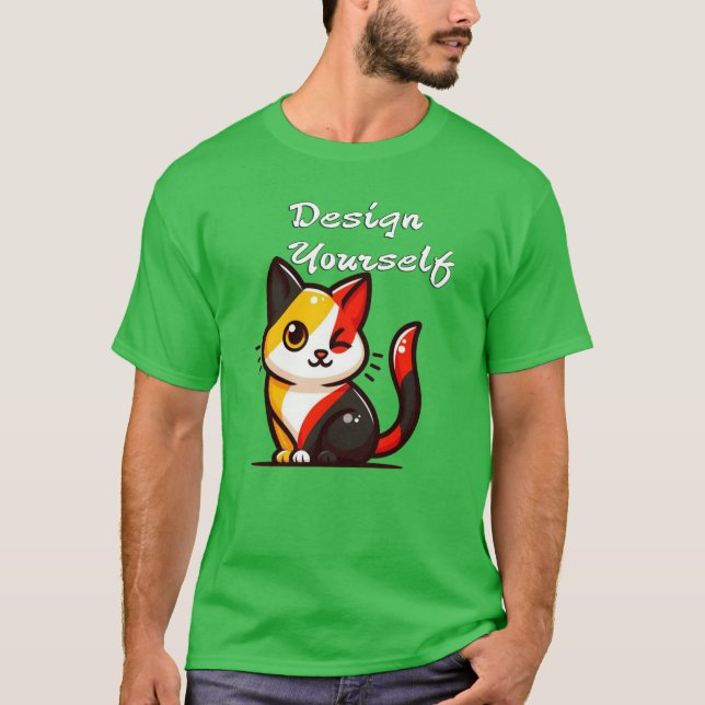 Utforma dig själv t shirt (Framsida)
