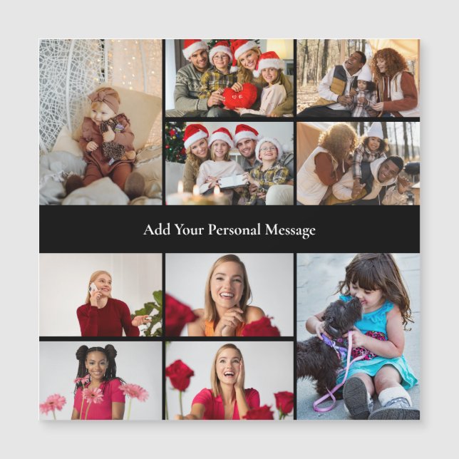 Utforma din egen 10-fotokollage Poster (Framsida)